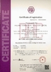 Porcelana Zhejiang Yisheng fluid Intelligent Control Co., Ltd certificaciones